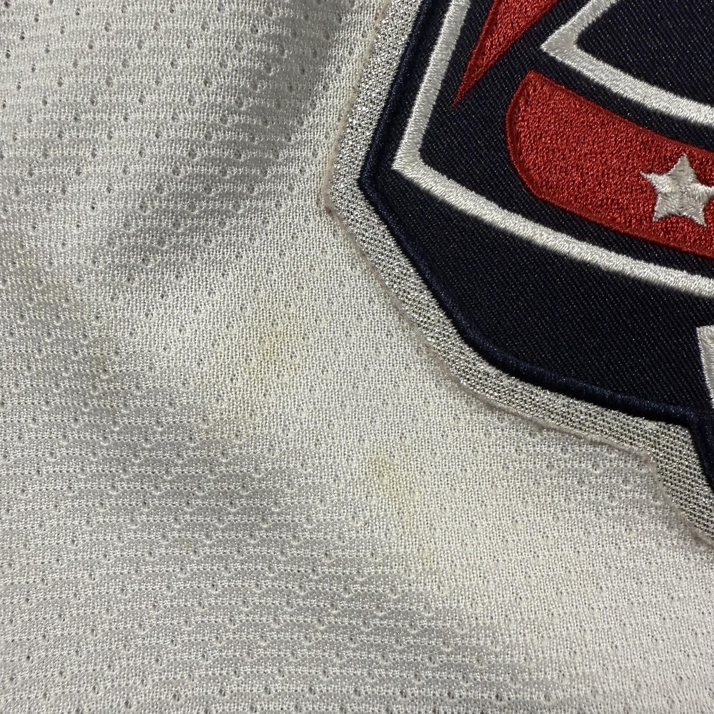 Columbus Blue Jackets Jersey Boys Medium White NHL Hockey CCM Youth Canada - Picture 4 of 9